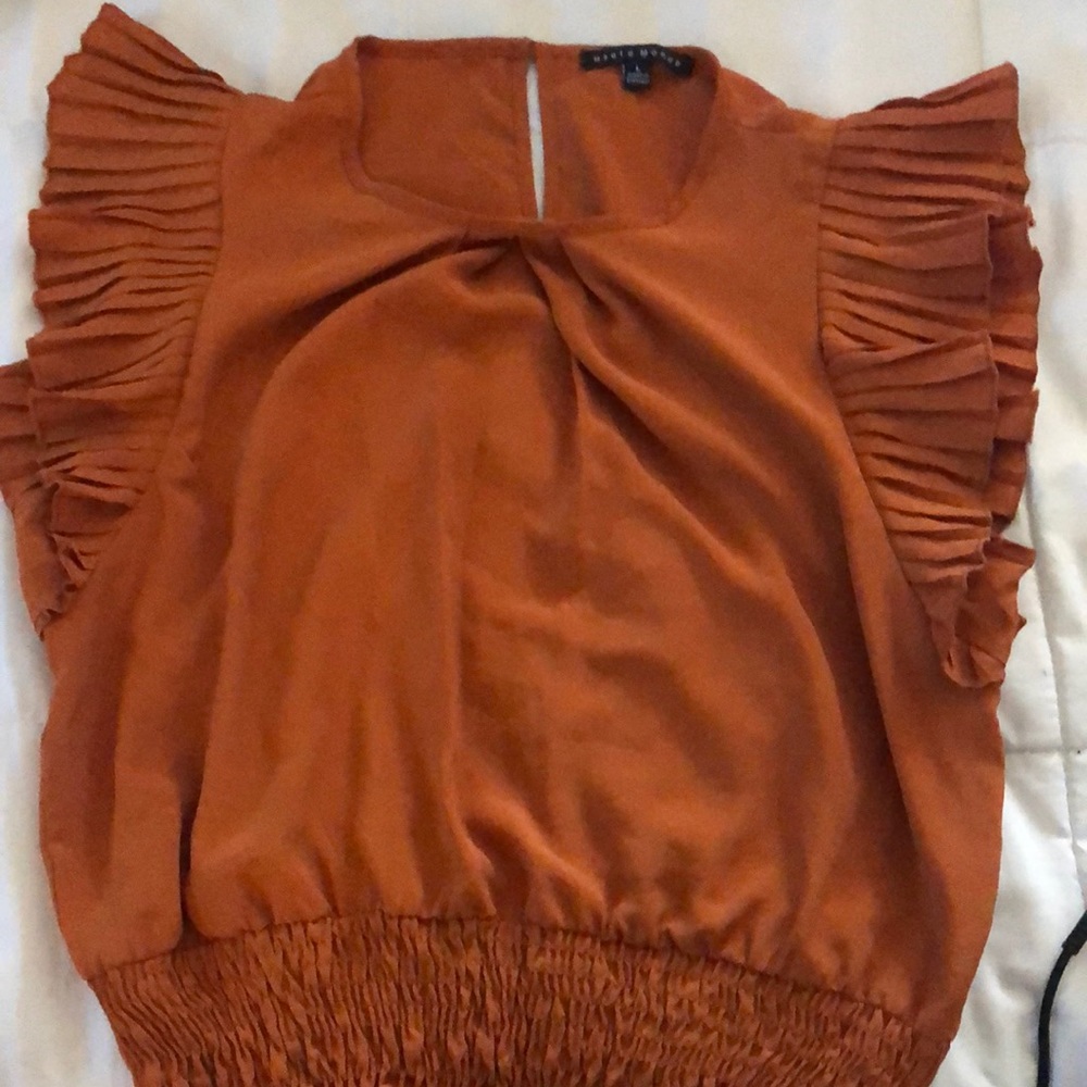 Brick color shirt